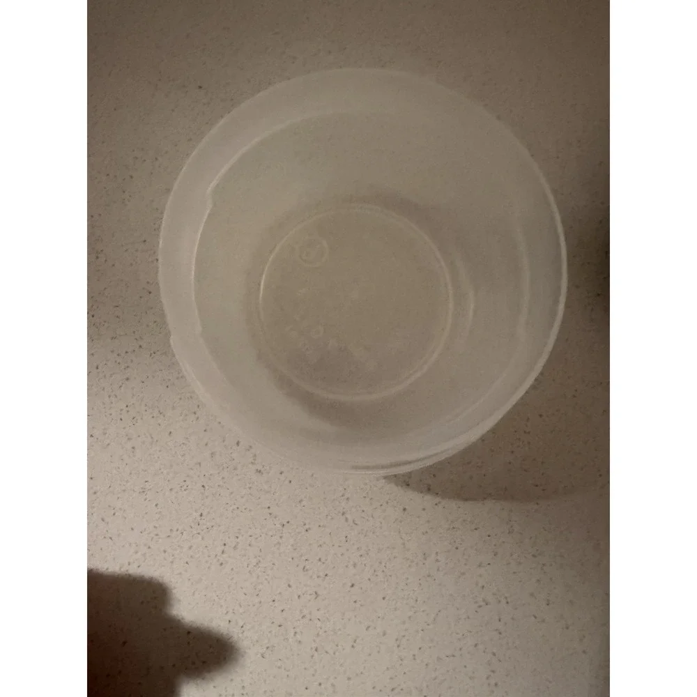 Rubbermaid Vintage Servin' Saver #6 Bowls With Green Lids